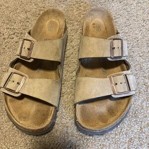 BIRKENSTOCK Arizona Soft Footbed Suede Leather